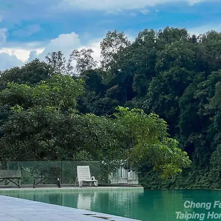 Taiping Comfy Homestay Near Lake Garden With Sunset View & Swimming Pool Exterior photo